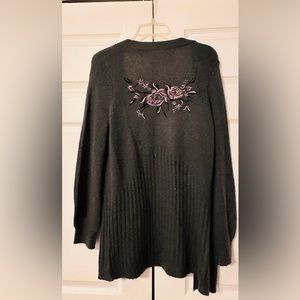 Mudd Embroidered cardigan